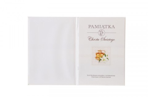 Książeczka pamiątkowa z chrztu Chrzest Ojciec Merigraf (5902221808692)