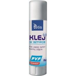 Klej w sztyfcie Tetis PVP 8g (BG112-E)