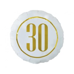 Balon foliowy Godan 30 (biały) 18cal (FG-OB30)