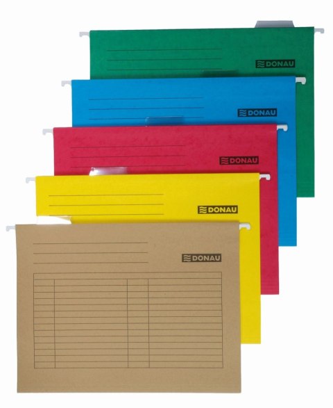 Teczka zawieszkowa Donau A4 czerwony karton 230g (7410905-04) Teczka zawieszkowa Donau A4 czerwony karton 230g (7410905-04)