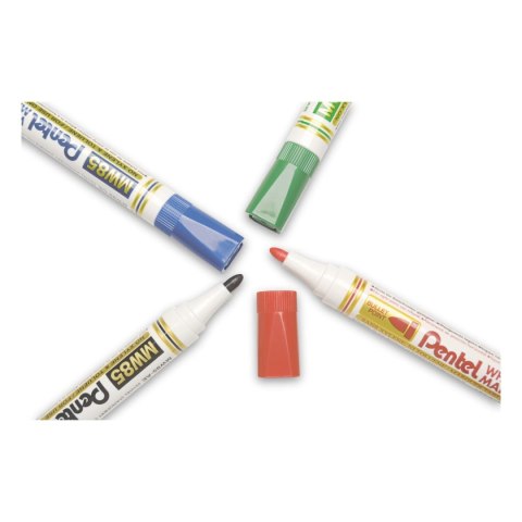 Marker suchościeralny Pentel czarny 1,9mm okrągła końcówka Marker suchościeralny Pentel czarny 1,9mm okrągła końcówka