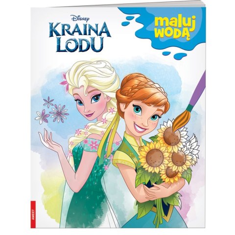 Książka dla dzieci Ameet Kraina Lodu. Maluj wodą Książka dla dzieci Ameet Kraina Lodu. Maluj wodą