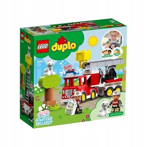 Klocki konstrukcyjne Lego Duplo wóz strażacki (10969) Klocki konstrukcyjne Lego Duplo wóz strażacki (10969)