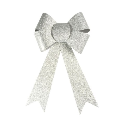 Kokarda srebrna brokatowa duża 29cm Arpex (BN5441SRE-0615)