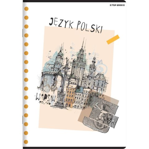 Zeszyt Top 2000 język polski mix A5 60k. 70g linia (400168887) Zeszyt Top 2000 język polski mix A5 60k. 70g linia (400168887)