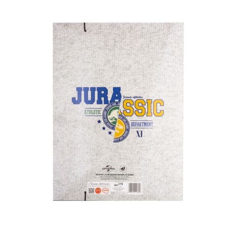 Teczka kartonowa na gumkę JURASSIC PARK A4 różne Beniamin (3648) Teczka kartonowa na gumkę JURASSIC PARK A4 różne Beniamin (3648)