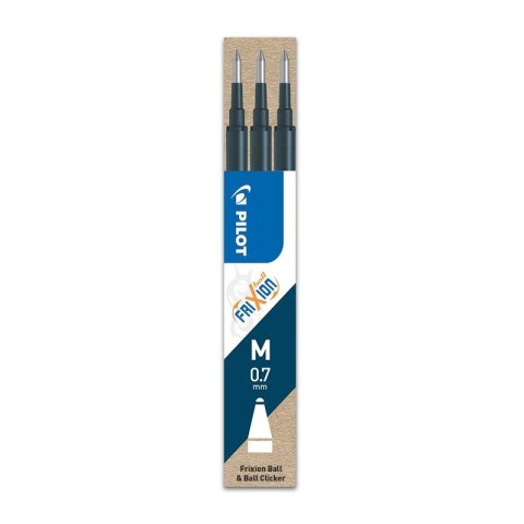 Wkład do pióra kulkowego Pilot Frixion niebieski 0,7mm (PIRBLS-FR7-BB-S3) Wkład do pióra kulkowego Pilot Frixion niebieski 0,7mm (PIRBLS-FR7-BB-S3)