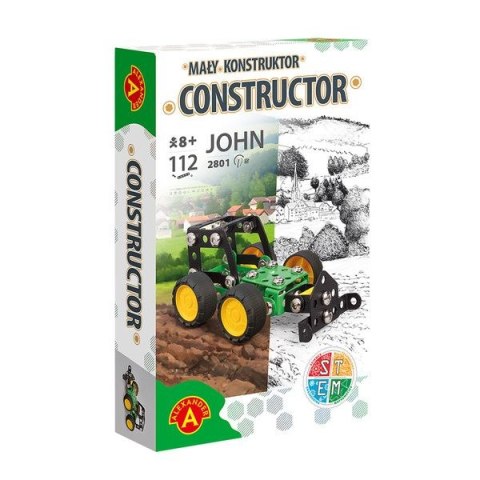 Klocki konstrukcyjne Alexander CONSTRUKTOR JOHN Mały konstruktor Klocki konstrukcyjne Alexander CONSTRUKTOR JOHN Mały konstruktor