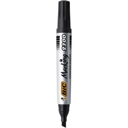 Marker permanentny Bic Marking 2300 czarny 3,7-5,5mm ścięta końcówka (8209263)