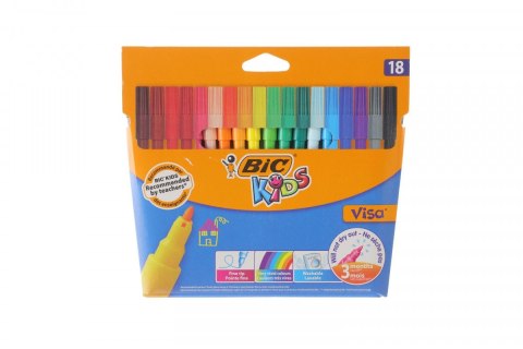 Flamaster Bic Kids Visa 18 3270220002765 18 kol. (8886811) Flamaster Bic Kids Visa 18 3270220002765 18 kol. (8886811)