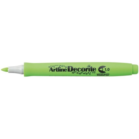 Marker permanentny Artline decorite zielony 1,0mm pędzelek końcówka (AR-033 4 6) Marker permanentny Artline decorite zielony 1,0mm pędzelek końcówka (AR-033 4 6)