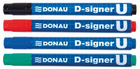 Marker permanentny Donau D-Signer zielony 2,0-4,0mm okrągła końcówka (7371001-06PL) Marker permanentny Donau D-Signer zielony 2,0-4,0mm okrągła końcówka (7371001-06PL)