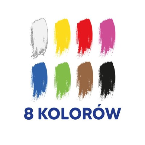 Farby plakatowe Oxford kolor: mix 8 kolor. (400167102) Farby plakatowe Oxford kolor: mix 8 kolor. (400167102)