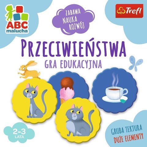 Gra edukacyjna Trefl ABC Malucha Przeciwieństwa (01943) Gra edukacyjna Trefl ABC Malucha Przeciwieństwa (01943)