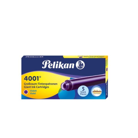 Naboje długie Pelikan GTP/5 310664 fioletowy (300004111) Naboje długie Pelikan GTP/5 310664 fioletowy (300004111)