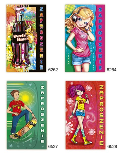 Zaproszenie Duże młodzieżowe Merigraf (5902221801365)