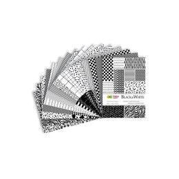 Zeszyt papierów kolorowych A4 80g 15k Happy Color (HA 3808 2030-BW)