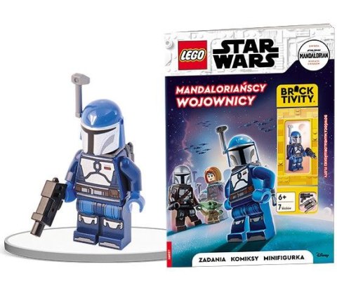 Książeczka edukacyjna Ameet LEGO® Star Wars™. Mandaloriańscy wojownicy LNC 63123 P1