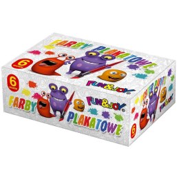 Farby plakatowe Fun&Joy kolor: mix 20ml 6 kolor. (FJ-006)