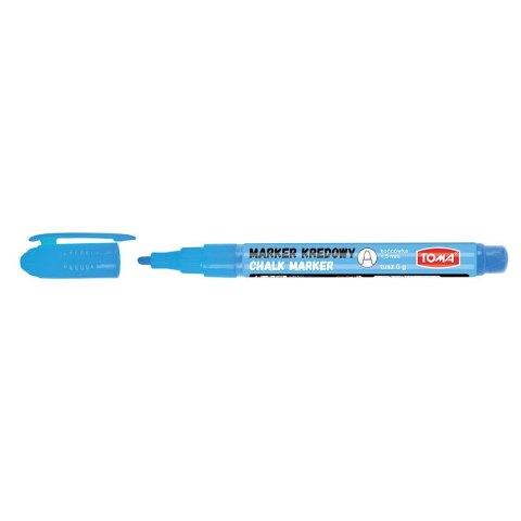 Marker specjalistyczny Toma kredowy niebieski 1,5mm okrągła końcówka Marker specjalistyczny Toma kredowy niebieski 1,5mm okrągła końcówka