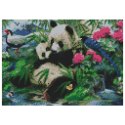 Zestaw kreatywny Flamingo Line Diamentowa mozaika 30x40cm Panda 1 (TGD72661)