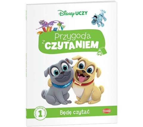 Książeczka edukacyjna Ameet Disney Uczy. Przygoda z Czytaniem. Będę czytać (PCG 9302)