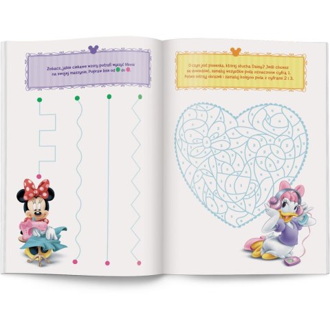 Książka dla dzieci Ameet Disney Uczy. Minnie. Zadania do zmazywania Książka dla dzieci Ameet Disney Uczy. Minnie. Zadania do zmazywania