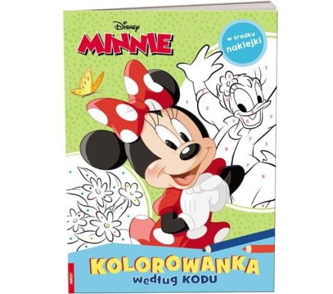 Książka dla dzieci Ameet Minnie. Kolorowanka według kodu (KKO 9105) Książka dla dzieci Ameet Minnie. Kolorowanka według kodu (KKO 9105)