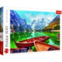 Puzzle Trefl Jezioro Braies, Włochy 500 el. (37486)