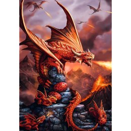 Puzzle Premium Plus Ognisty Smok 1000 el. Trefl (10900)