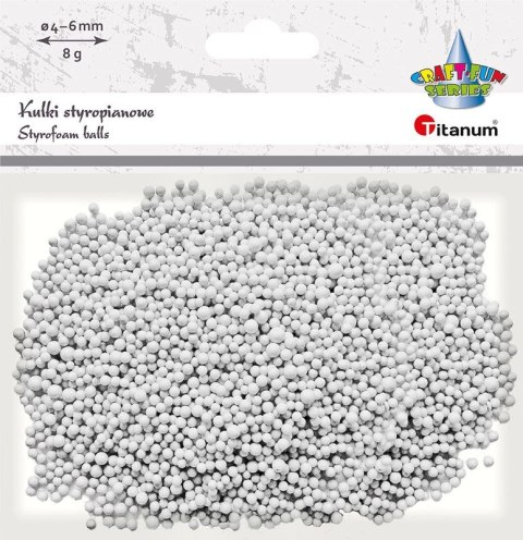 Ozdoba styropianowa Titanum Craft-Fun Series kulki (362109) Ozdoba styropianowa Titanum Craft-Fun Series kulki (362109)
