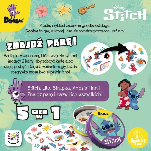 Gra strategiczna Rebel Dobble Stitch Gra strategiczna Rebel Dobble Stitch