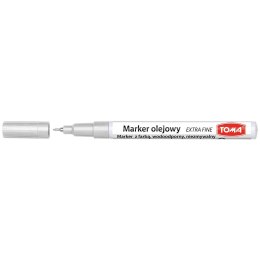 Marker olejowy Toma extra fine, srebrny 0,9mm (TO-442 9 4)