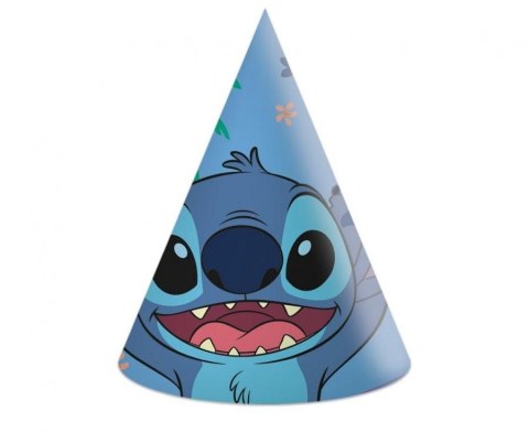 Czapka party Godan Stitch & Angel Disney, (FSC), 6 szt. mix papier (96914) Czapka party Godan Stitch & Angel Disney, (FSC), 6 szt. mix papier (96914)