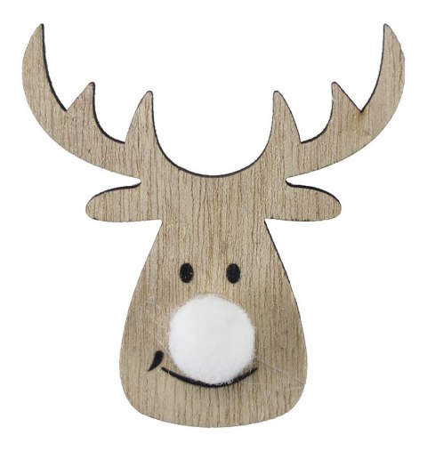 Ozdoba drewniana Craft-Fun Series Głowa renifera Titanum (DIY-E-24 (47))