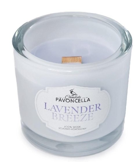 Świeczka ozdobna Pavoncella Lavender Breeze biała 170g (5905711530516) Świeczka ozdobna Pavoncella Lavender Breeze biała 170g (5905711530516)