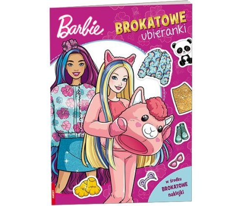 Książka dla dzieci Barbie™. Brokatowe Ubieranki Ameet (SDLB 1104) Książka dla dzieci Barbie™. Brokatowe Ubieranki Ameet (SDLB 1104)