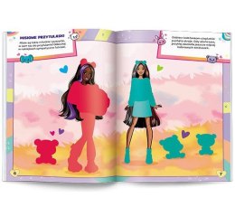 Książka dla dzieci Barbie™. Brokatowe Ubieranki Ameet (SDLB 1104)