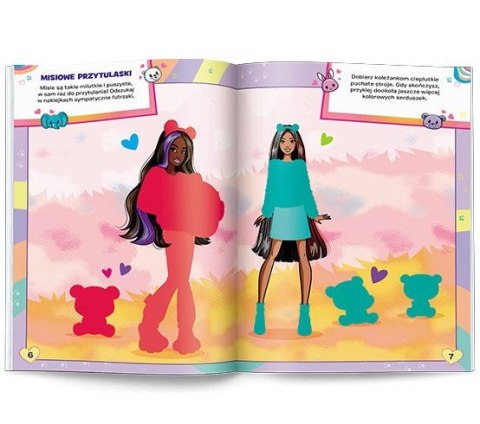 Książka dla dzieci Barbie™. Brokatowe Ubieranki Ameet (SDLB 1104) Książka dla dzieci Barbie™. Brokatowe Ubieranki Ameet (SDLB 1104)