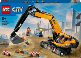 Klocki konstrukcyjne Lego City Żółta koparka (60420)