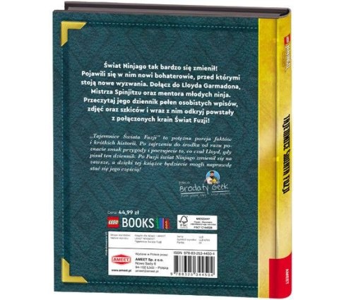 Książka dla dzieci LEGO® NINJAGO®. Tajemnice Świata Fuzji Ameet (LLB 6703) Książka dla dzieci LEGO® NINJAGO®. Tajemnice Świata Fuzji Ameet (LLB 6703)