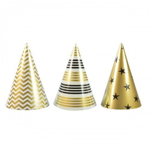 Czapka party Arpex Celebrate 3szt. mix papier (KP6296) Czapka party Arpex Celebrate 3szt. mix papier (KP6296)