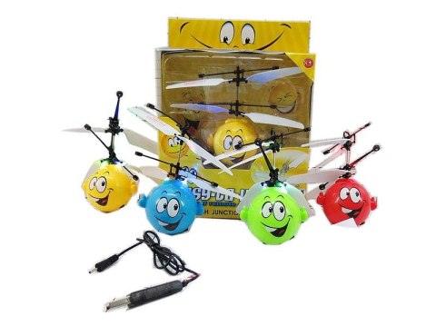 Helikopter Adar kula latająca, na podczerwień, świecąca, sterowana dłonią, ładowarka USB (534858) Helikopter Adar kula latająca, na podczerwień, świecąca, sterowana dłonią, ładowarka USB (534858)