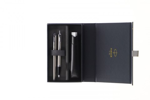Zestaw ekskluzywny IM długopis + pióro CT STEEL Parker (2214458) Zestaw ekskluzywny IM długopis + pióro CT STEEL Parker (2214458)