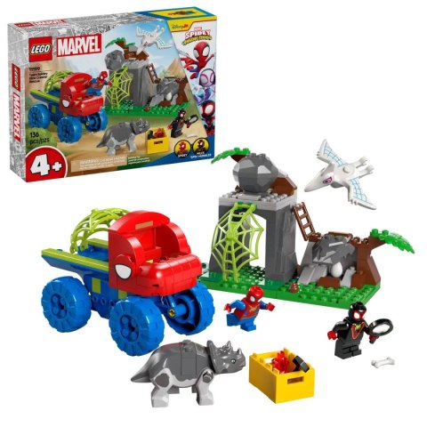 Klocki konstrukcyjne Lego Spidey Misja ratunkowa zespołu Spidey'ego w dinoterenówce (11199) Klocki konstrukcyjne Lego Spidey Misja ratunkowa zespołu Spidey'ego w dinoterenówce (11199)