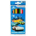 Kredki ołówkowe Starpak Hot Wheels 12 kol. (337289)