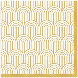 Serwetki Paw TaT Golden Arches mix bibuła [mm:] 330x330 (TL127109)