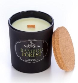 Świeczka ozdobna Pavoncella Classico Bamboo Forest czarna 135 g (5905711530035)