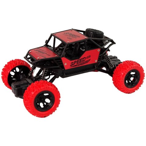 Samochód Lean Zdalnie Sterowane Terenowe R/C 1:18 Czerwone (15153) Samochód Lean Zdalnie Sterowane Terenowe R/C 1:18 Czerwone (15153)