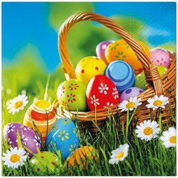 Serwetki Paw WN Easter Picnic mix nadruk bibuła [mm:] 330x330 (TL125100)